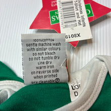 Load image into Gallery viewer, Girls Nutcracker, cotton Christmas t-shirt &amp; hat set, NEW, size 1,  