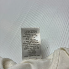 Load image into Gallery viewer, Girls Target, cream stretchy t-shirt / top,rabbit, EUC, size 0000,  