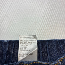 Load image into Gallery viewer, Boys Tiny Little Wonders, blue denim jeans,elasticated, EUC, size 0,  