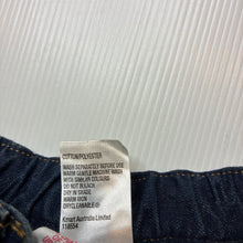Load image into Gallery viewer, Boys Tiny Little Wonders, dark denim pants,elasticated, EUC, size 000,  