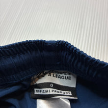 Load image into Gallery viewer, Unisex A-League Official, Sydney FC lightweight shorts, EUC, size 0,  
