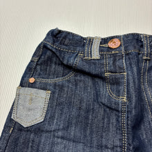 Load image into Gallery viewer, Girls Next, blue denim skirt, adjustable, EUC, size 2-3,  