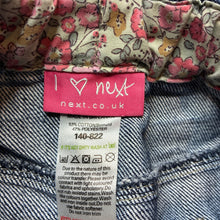 Load image into Gallery viewer, Girls Next, blue denim skirt, adjustable, EUC, size 2-3,  