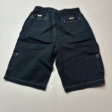 Load image into Gallery viewer, Boys Now, vintage blue cotton shorts, elasticated, wash fade, FUC, size 1,  