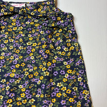 Load image into Gallery viewer, Girls Mango, floral cotton casual summer dress, GUC, size 6, L: 58cm