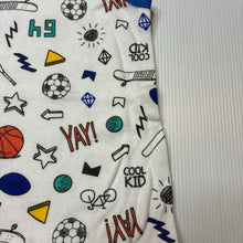Load image into Gallery viewer, Boys Dymples, soft cotton romper,sports, EUC, size 0000,  
