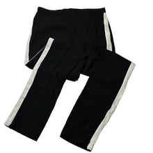 Load image into Gallery viewer, Girls Bardot Junior, black &amp; white lightweight pants, elasticated, Inside leg: 71cm, GUC, size 16,  