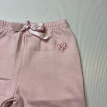 Load image into Gallery viewer, Girls Early Days, pink fleece lined pants / bottoms, GUC, size 000,  