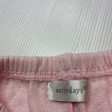Load image into Gallery viewer, Girls Early Days, pink fleece lined pants / bottoms, GUC, size 000,  