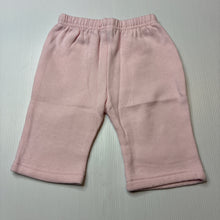 Load image into Gallery viewer, Girls Early Days, pink fleece lined pants / bottoms, GUC, size 000,  