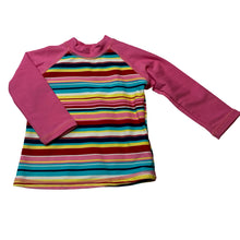Load image into Gallery viewer, Girls Pumpkin Patch, long sleeve rashie / swim top, EUC, size 00,  