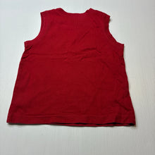 Load image into Gallery viewer, Boys Crazy 8, red cotton singlet top, monster, GUC, size 1,  