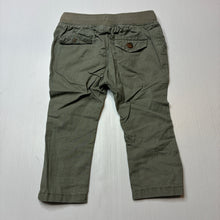 Load image into Gallery viewer, Boys Target, khaki cotton pants,elasticated, GUC, size 00,  