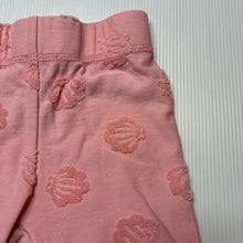 Load image into Gallery viewer, Girls Cotton On, pink bike shorts, seashells, FUC, size 3,  