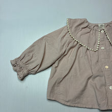 Load image into Gallery viewer, Girls H&amp;M, corduroy cotton long sleeve shirt / top, GUC, size 1,  