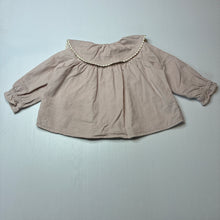 Load image into Gallery viewer, Girls H&amp;M, corduroy cotton long sleeve shirt / top, GUC, size 1,  