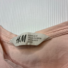 Load image into Gallery viewer, Girls H&amp;M, cotton tee / top, small marks on front, FUC, size 3,  