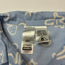 Load image into Gallery viewer, Unisex Bonds, cotton pyjama shirt / top, GUC, size 4,  