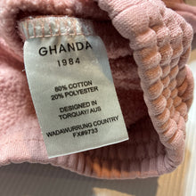 Load image into Gallery viewer, Girls GHANDA, fleece lined heritage sweater / jumper, marks right sleeve, FUC, size 9-10,  