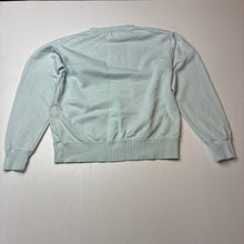 Load image into Gallery viewer, Girls GHANDA, blue cotton sweater / jumper, marks on cuffs, FUC, size 7-8,  