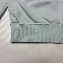 Load image into Gallery viewer, Girls GHANDA, blue cotton sweater / jumper, marks on cuffs, FUC, size 7-8,  