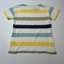 Load image into Gallery viewer, Boys Anko, striped cotton tee / top, wash fade, FUC, size 6,  