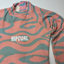 Load image into Gallery viewer, Girls RIP CURL, UPF 50+ long sleeve swim one-piece, FUC, size 10,  