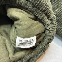 Load image into Gallery viewer, Unisex soll. the label, wadded corduroy cotton jacket, GUC, size 0,  