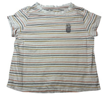 Load image into Gallery viewer, Girls Target, striped organic cotton tee / top, FUC, size 10,  
