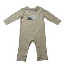 Load image into Gallery viewer, Unisex Seed, stretchy romper, hedgehog, GUC, size 0000,  