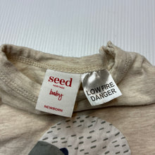 Load image into Gallery viewer, Unisex Seed, stretchy romper, hedgehog, GUC, size 0000,  