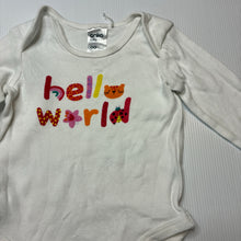 Load image into Gallery viewer, Unisex Anko, cotton bodysuit / romper, GUC, size 00,  