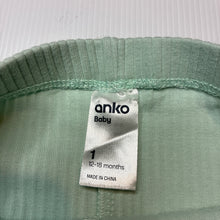 Load image into Gallery viewer, Girls Anko, ribbed stretchy leggings / bottoms, GUC, size 1,  