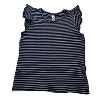 Load image into Gallery viewer, Girls Cotton On, striped stretchy tee / top, FUC, size 6,  