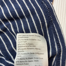 Load image into Gallery viewer, Girls Cotton On, striped stretchy tee / top, FUC, size 6,  