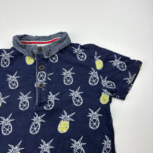 Load image into Gallery viewer, Boys Target, cotton polo shirt top, pineapples, FUC, size 3,  