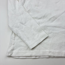 Load image into Gallery viewer, Girls Absorba, white cotton long sleeve tee / top, EUC, size 8,  