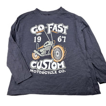 Load image into Gallery viewer, Boys Anko, cotton long sleeve tee / top, motorbike, GUC, size 8,  