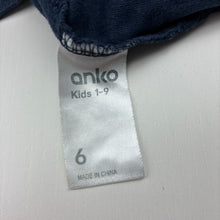 Load image into Gallery viewer, Girls Anko, broderie trim cotton tee / top, GUC, size 6,  