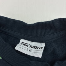 Load image into Gallery viewer, Boys FAME FOREVER, fleece lined cotton sweater / jumper, dinosaurs, EUC, size 7-8,  