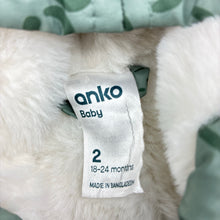 Load image into Gallery viewer, Unisex Anko, soft fleece lined jacket / coat, dinosaurs, EUC, size 2,  