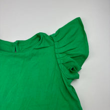 Load image into Gallery viewer, Girls Seed, green soft cotton tee / top, FUC, size 3,  