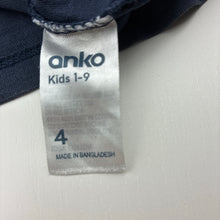 Load image into Gallery viewer, Boys Anko, cotton long sleeve tee / top, sequin fire engine, GUC, size 4,  