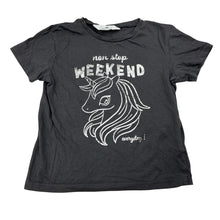 Load image into Gallery viewer, Girls H&amp;M, cotton tee / top, unicorn, GUC, size 5-6,  