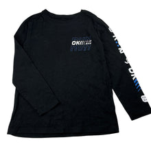 Load image into Gallery viewer, Boys Anko, black cotton long sleeve tee / top, EUC, size 5,  