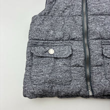 Load image into Gallery viewer, Boys RORIE WHELAN, grey puffer vest / sleeveless jacket, GUC, size 2,  