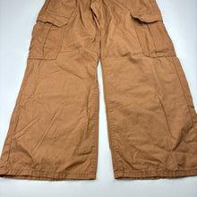 Load image into Gallery viewer, Unisex H&amp;M, cotton cargo pants, adjustable, Inside leg: 56.5cm, EUC, size 10,  