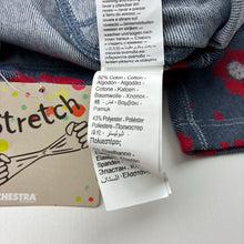 Load image into Gallery viewer, Girls ORCHESTRA, floral leggings / bottoms, elasticated, Inside leg: 39cm, NEW, size 4,  