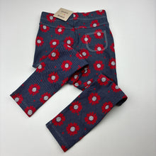 Load image into Gallery viewer, Girls ORCHESTRA, floral leggings / bottoms, elasticated, Inside leg: 39cm, NEW, size 4,  
