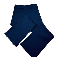 Load image into Gallery viewer, Girls Anko, navy stretchy jazz pants, Inside leg: 56cm, NEW, size 8,  
